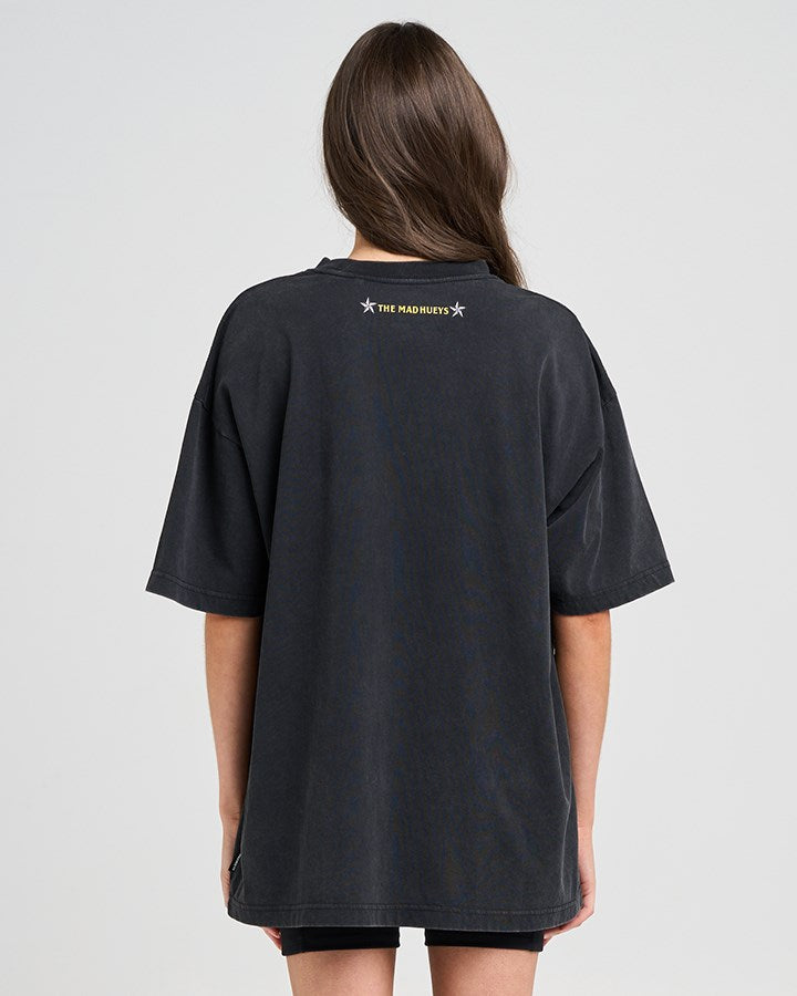 The Mad Hueys BORN TO RIDE | WOMENS OVERSIZED TEE