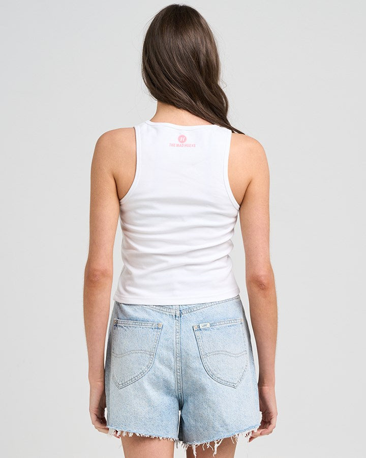 The Mad Hueys YEAH THE GIRLS | WOMENS SCOOP NECK SINGLET