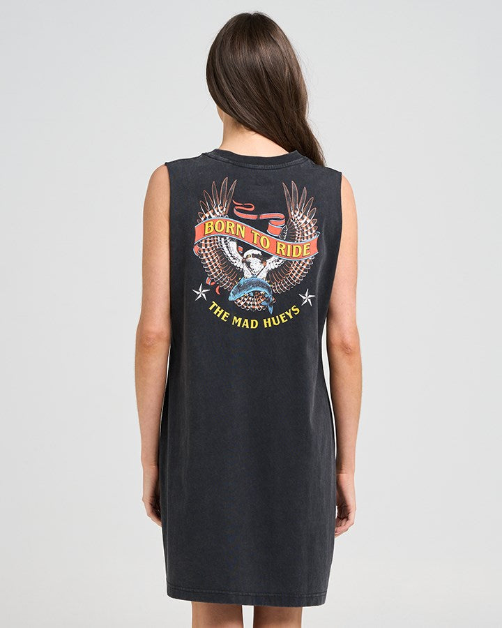 The Mad Hueys BORN TO RIDE | WOMENS MUSCLE DRESS