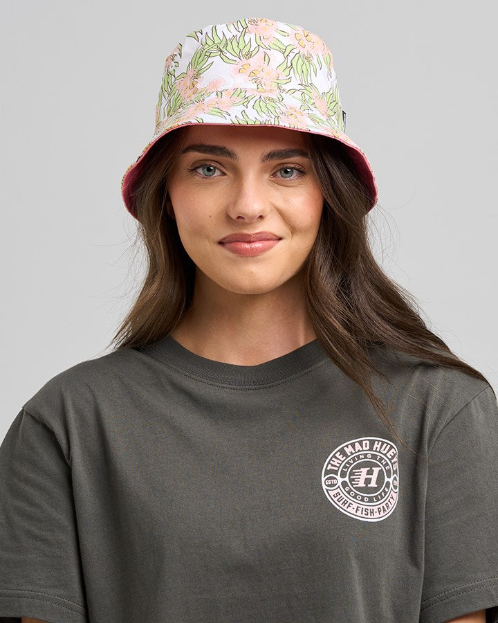 The Mad Hueys GALAH ANCHOR | WOMENS REVERSIBLE BUCKET HAT