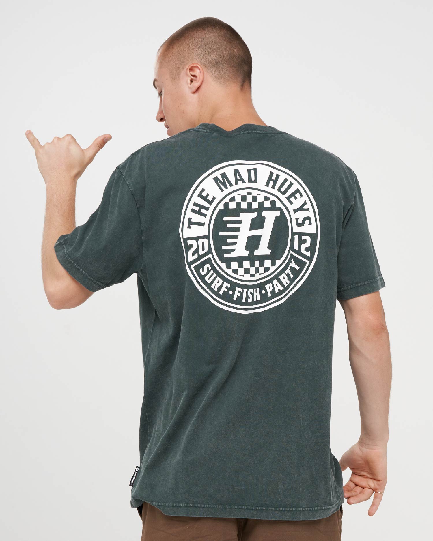 The Mad Hueys CHECKER HUEYS | SS TEE