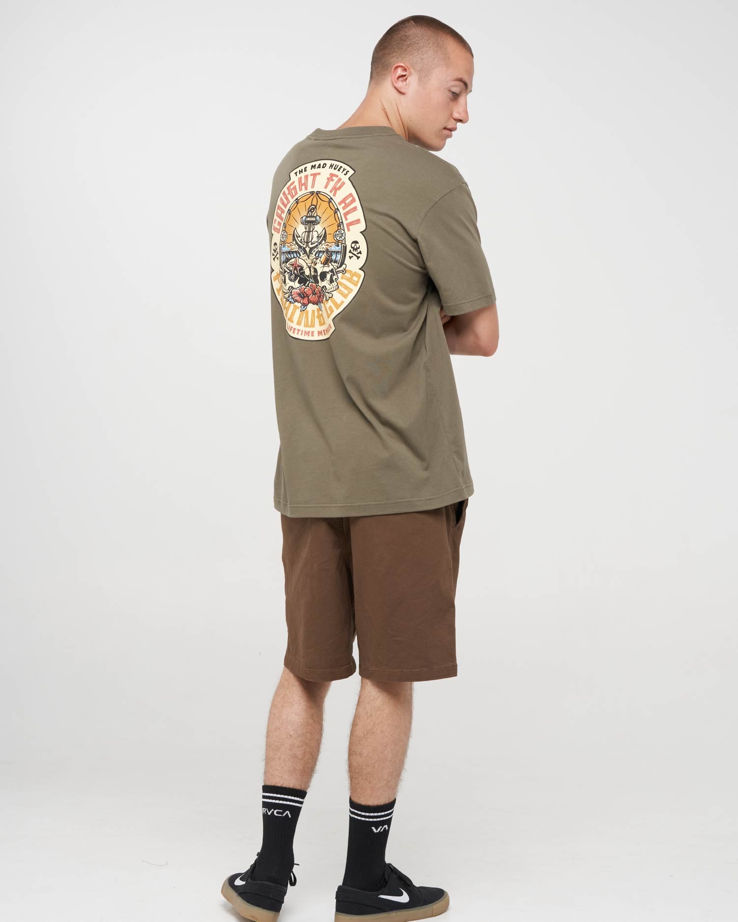 The Mad Hueys CAUGHT FK SKULL | SS TEE