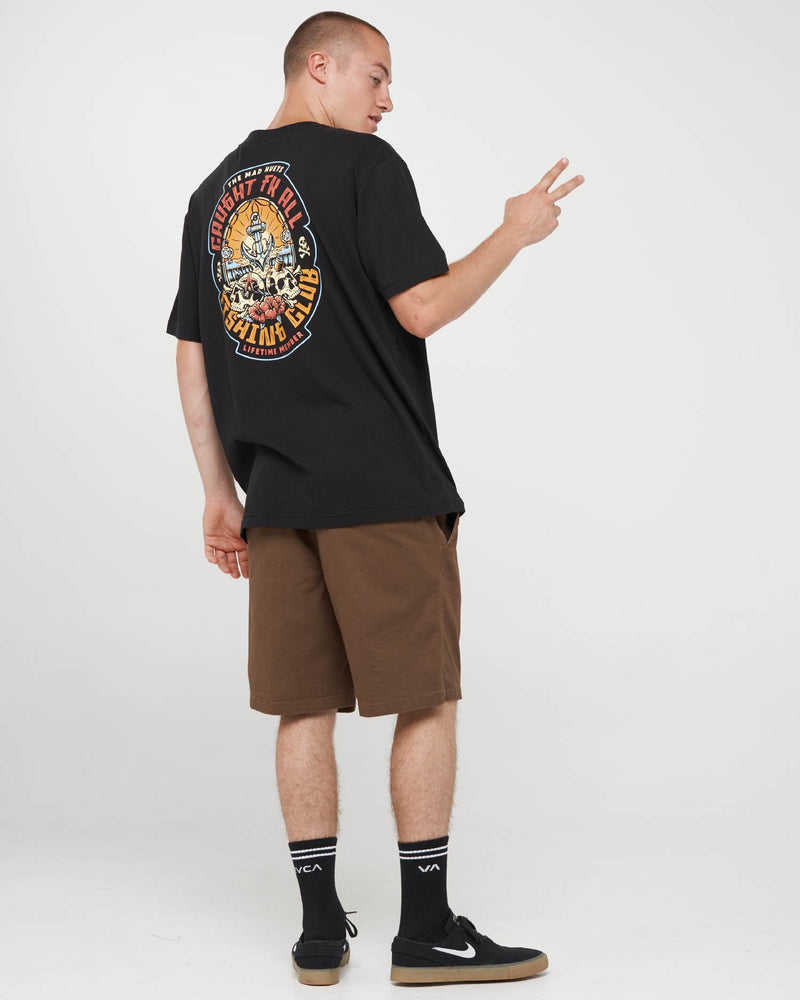 The Mad Hueys CAUGHT FK SKULL | SS TEE