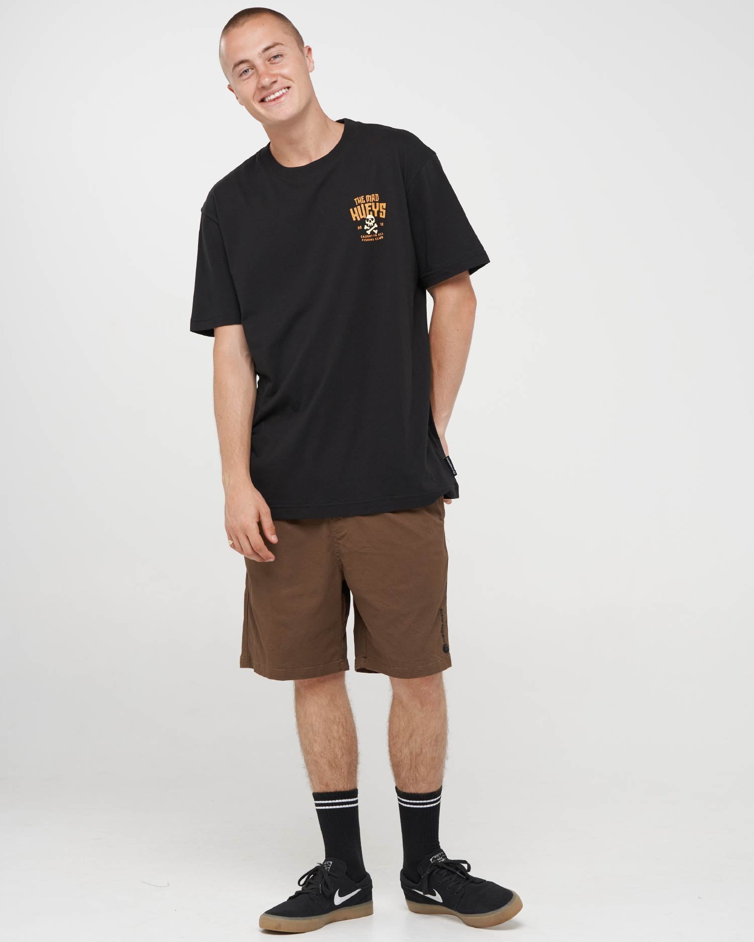 The Mad Hueys CAUGHT FK SKULL | SS TEE