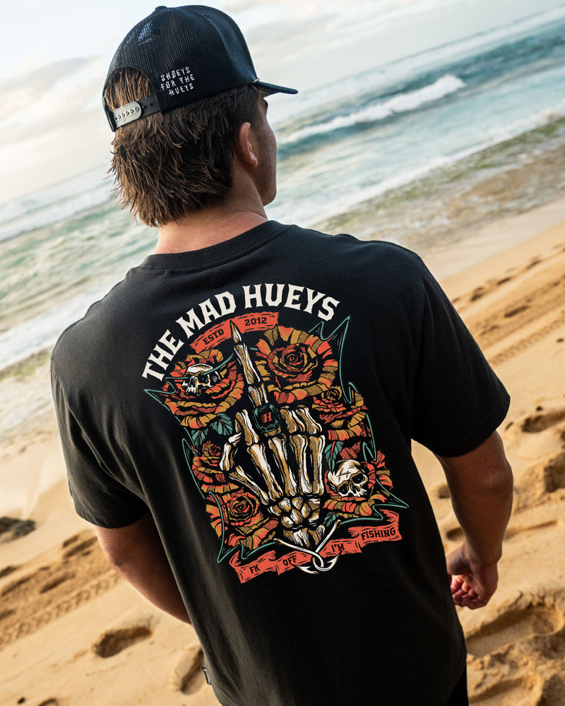 The Mad Hueys SHIELD FK OFF | SS TEE