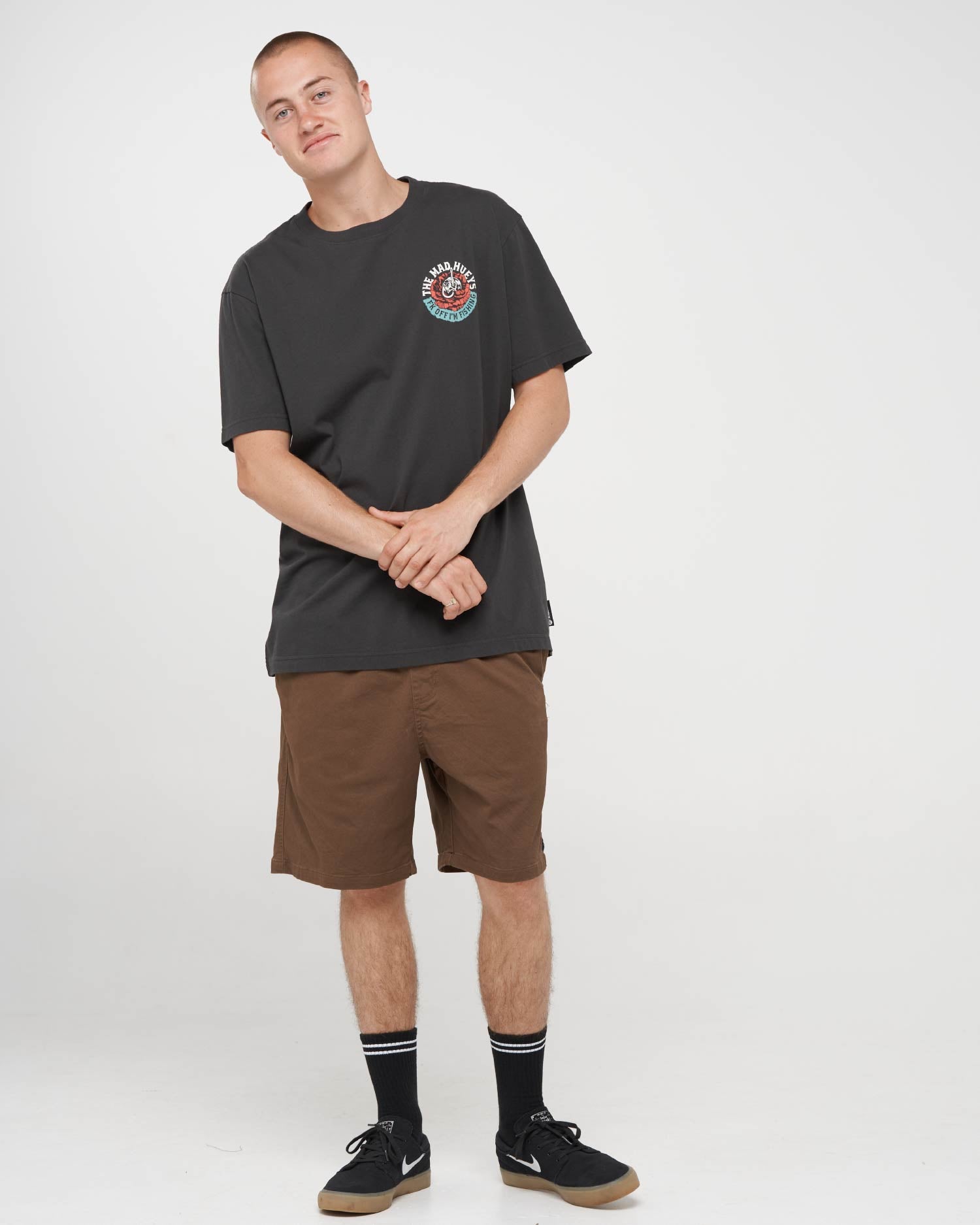 The Mad Hueys SHIELD FK OFF | SS TEE