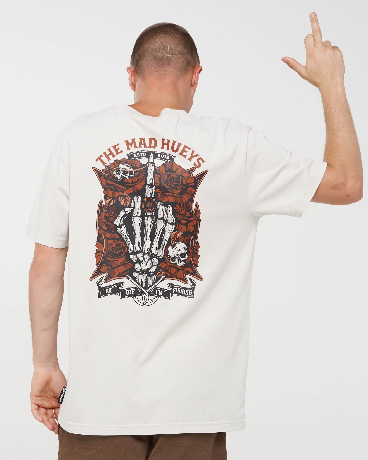 The Mad Hueys SHIELD FK OFF | SS TEE