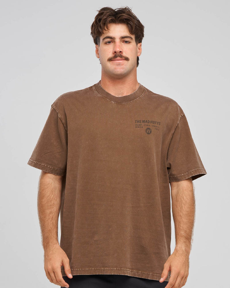The Mad Hueys HUEYS LETTER | OVERSIZED SS TEE