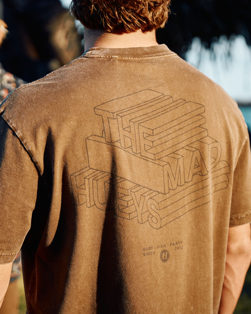 The Mad Hueys HUEYS LETTER | OVERSIZED SS TEE