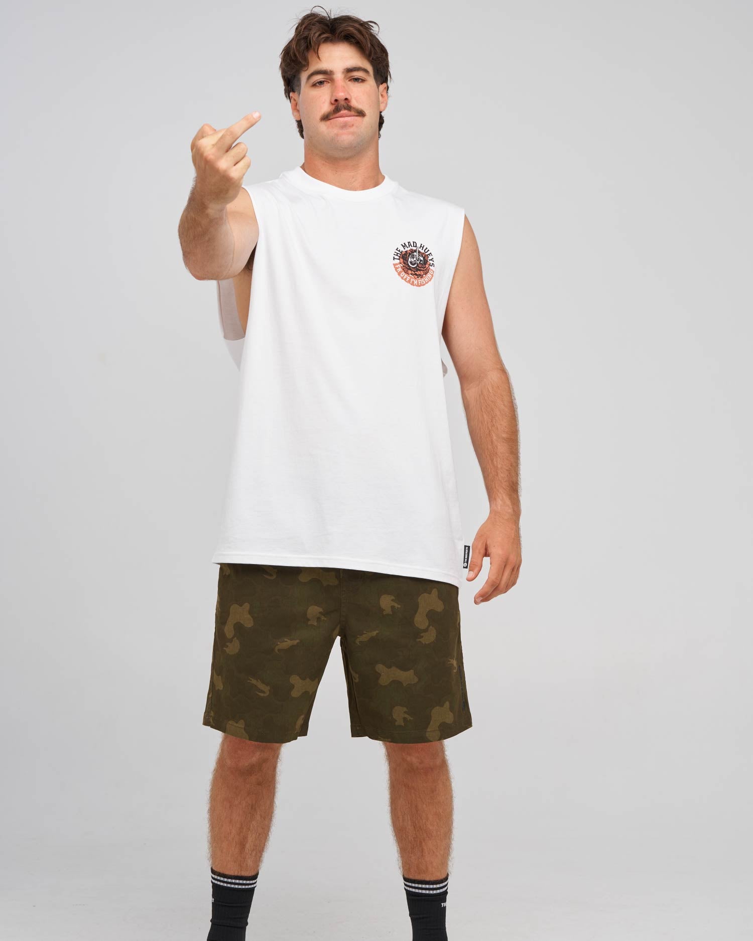The Mad Hueys SHIELD FK OFF | MUSCLE