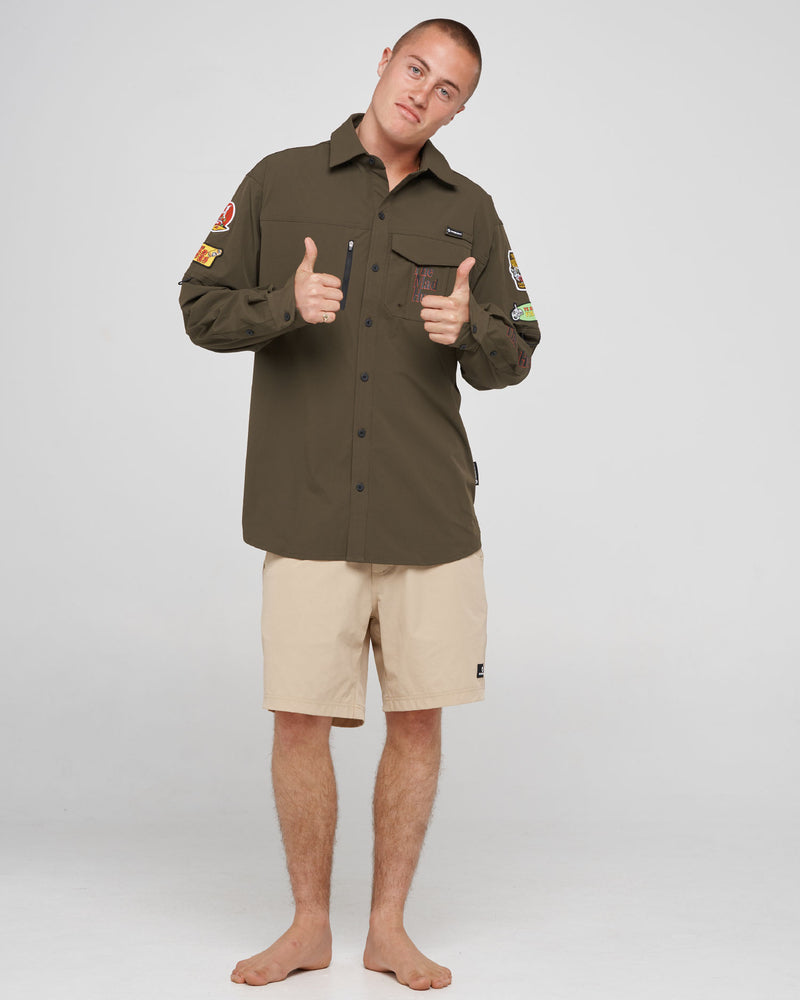 The Mad Hueys PRO HUEYS | UPF 50+ FISHING SHIRT