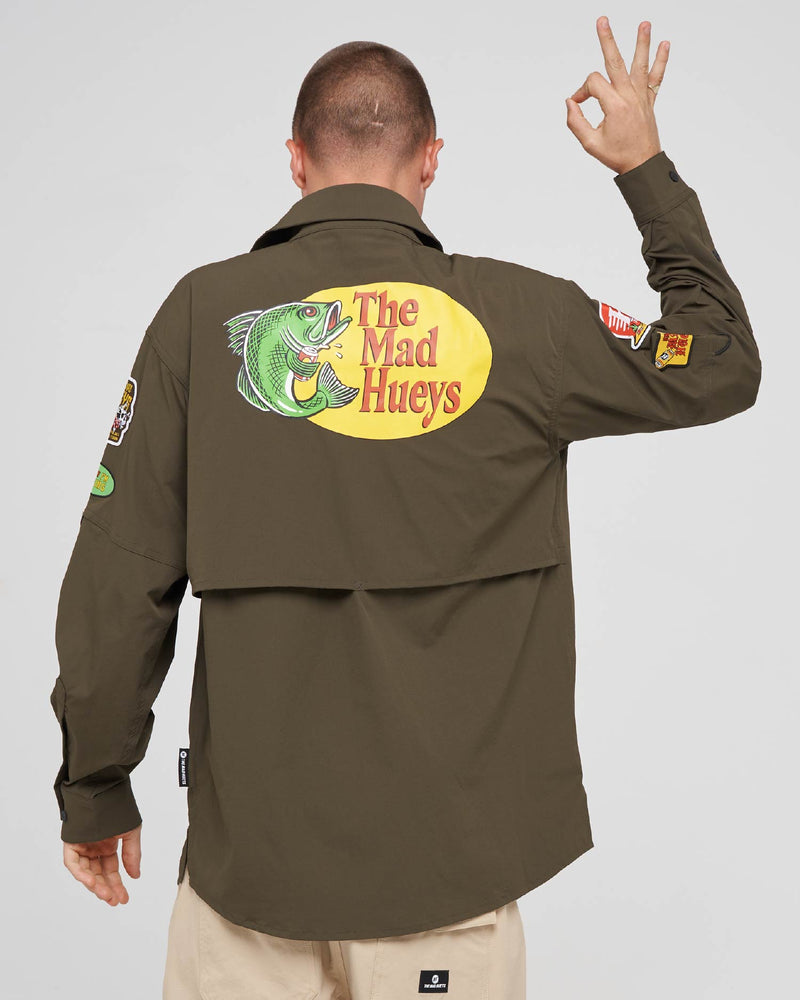 The Mad Hueys PRO HUEYS | UPF 50+ FISHING SHIRT