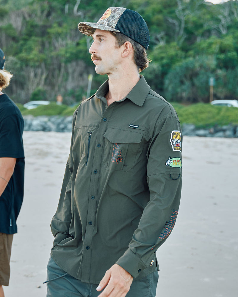 The Mad Hueys PRO HUEYS | UPF 50+ FISHING SHIRT