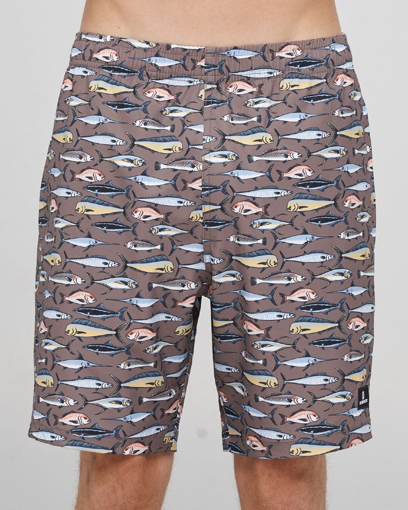 The Mad Hueys PRO HUEYS | 18" SWIM VOLLEY SHORT