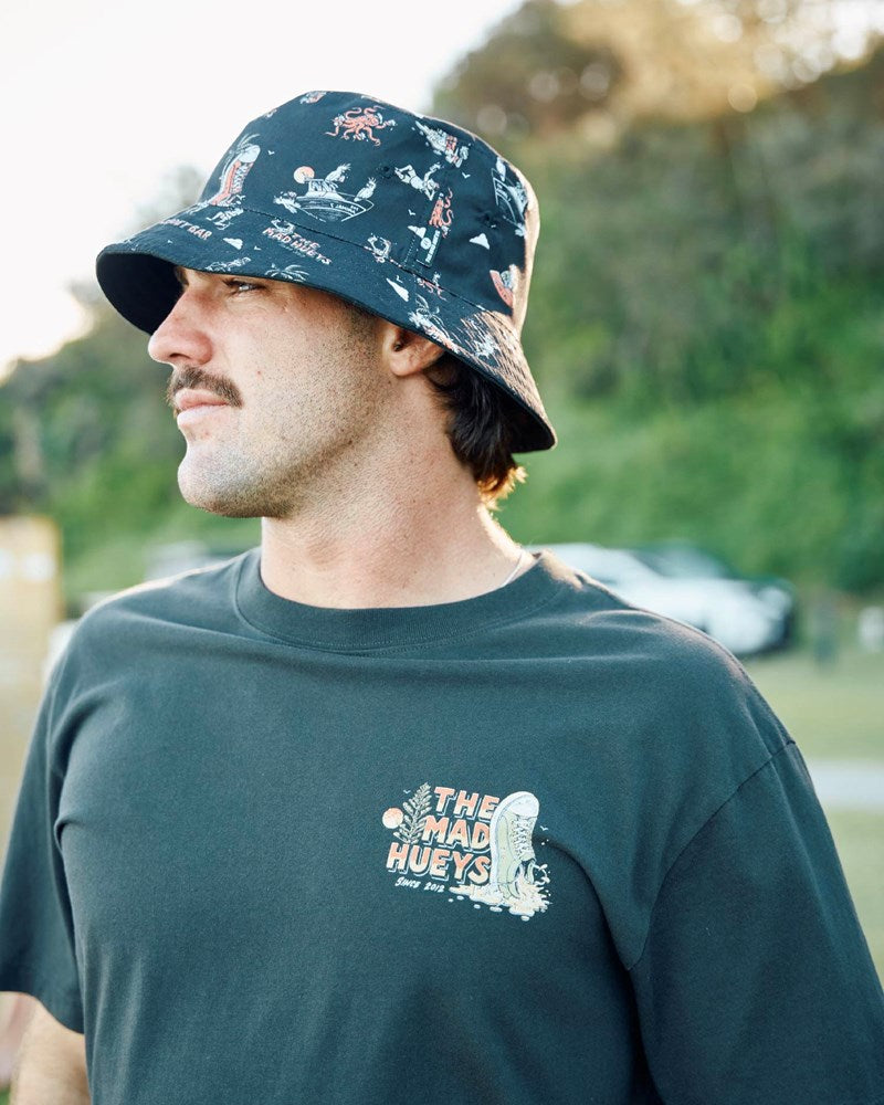 The Mad Hueys SHOEY BAR | REVERSIBLE BUCKET HAT