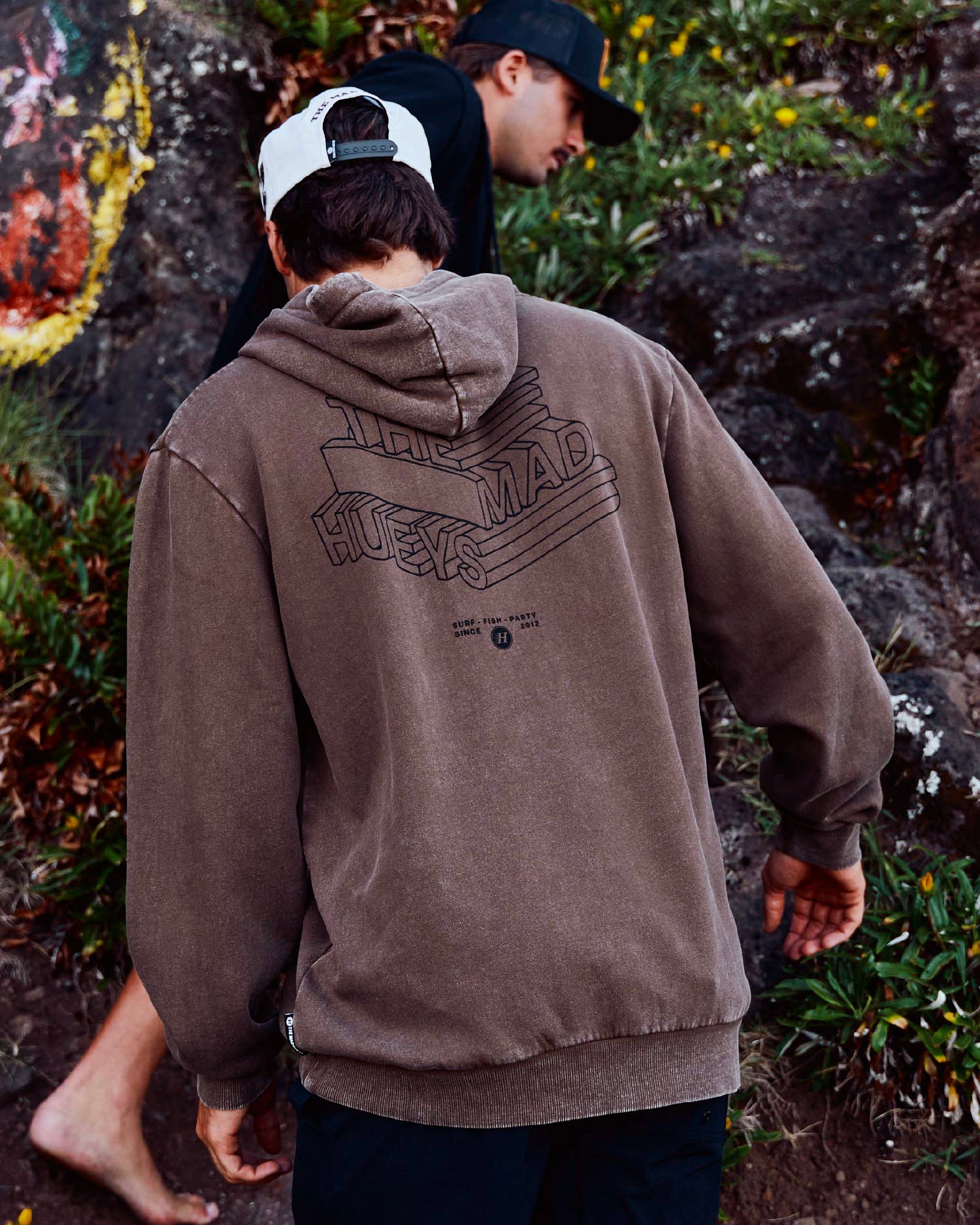 The Mad Hueys HUEYS LETTER | HOODED PULLOVER