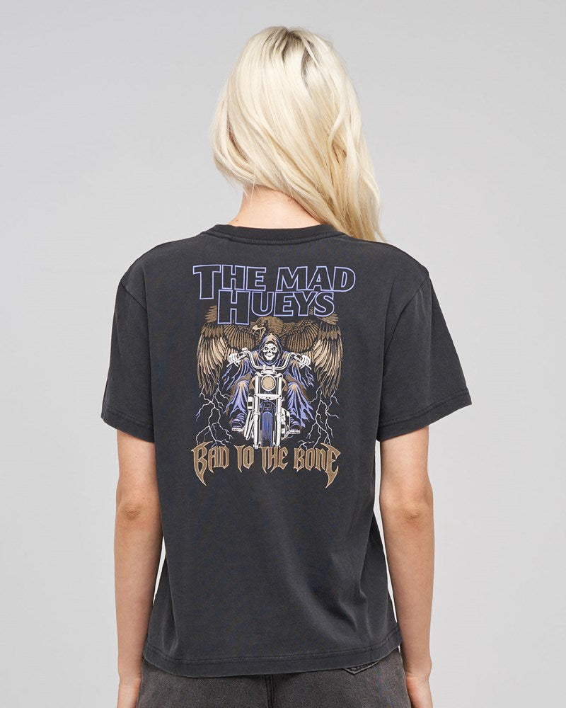 The Mad Hueys BAD TO THE BONE | WOMENS SS TEE
