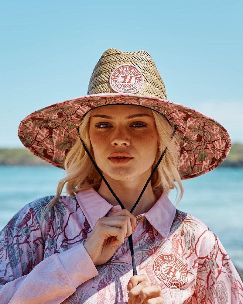 The Mad Hueys CHECKER HUEYS | WOMENS STRAW HAT