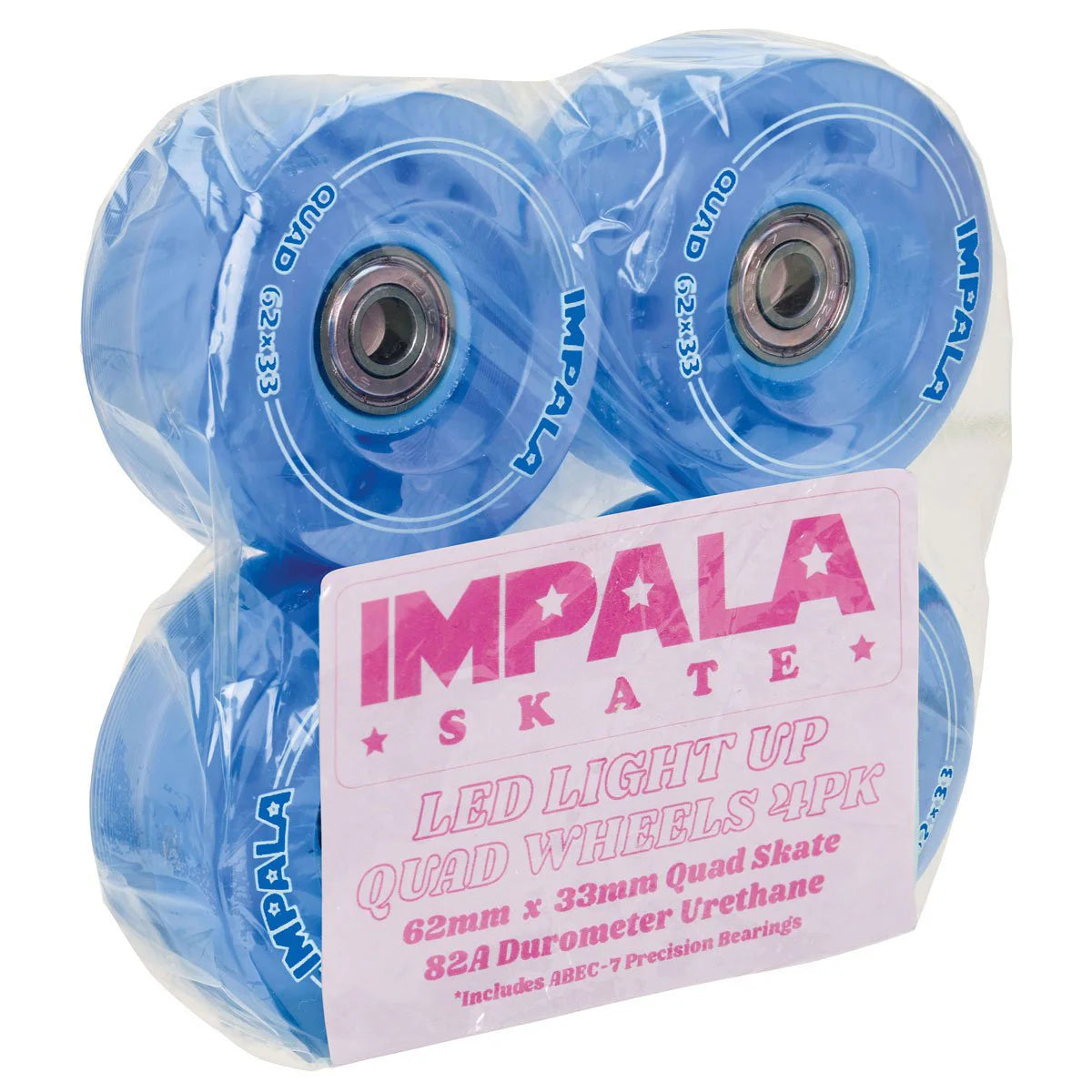 Impala 4 Pack Light Up Wheels