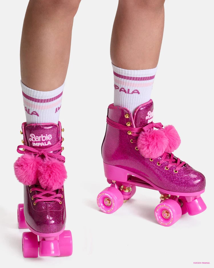 Impala Rollerskates Barbie Pink