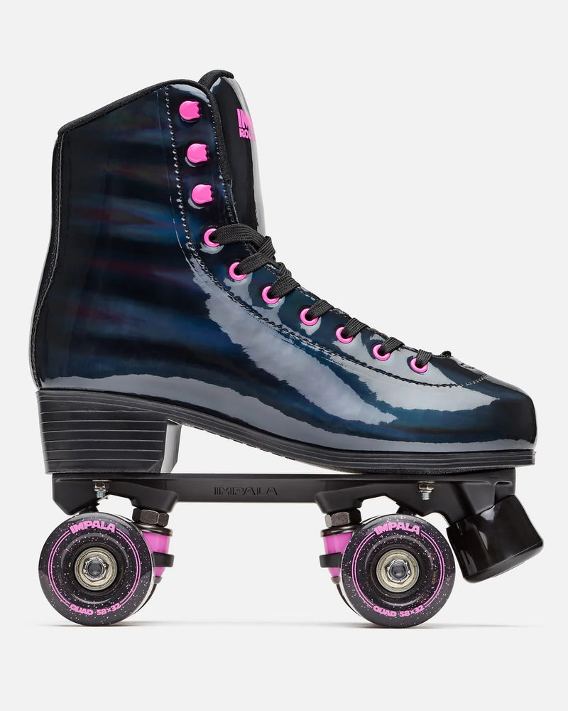 Impala Rollerskates Black Holographic