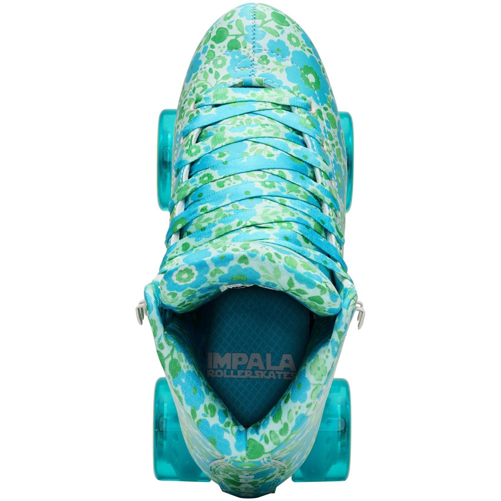 Impala Womens Rollerskates Ditsy Blue