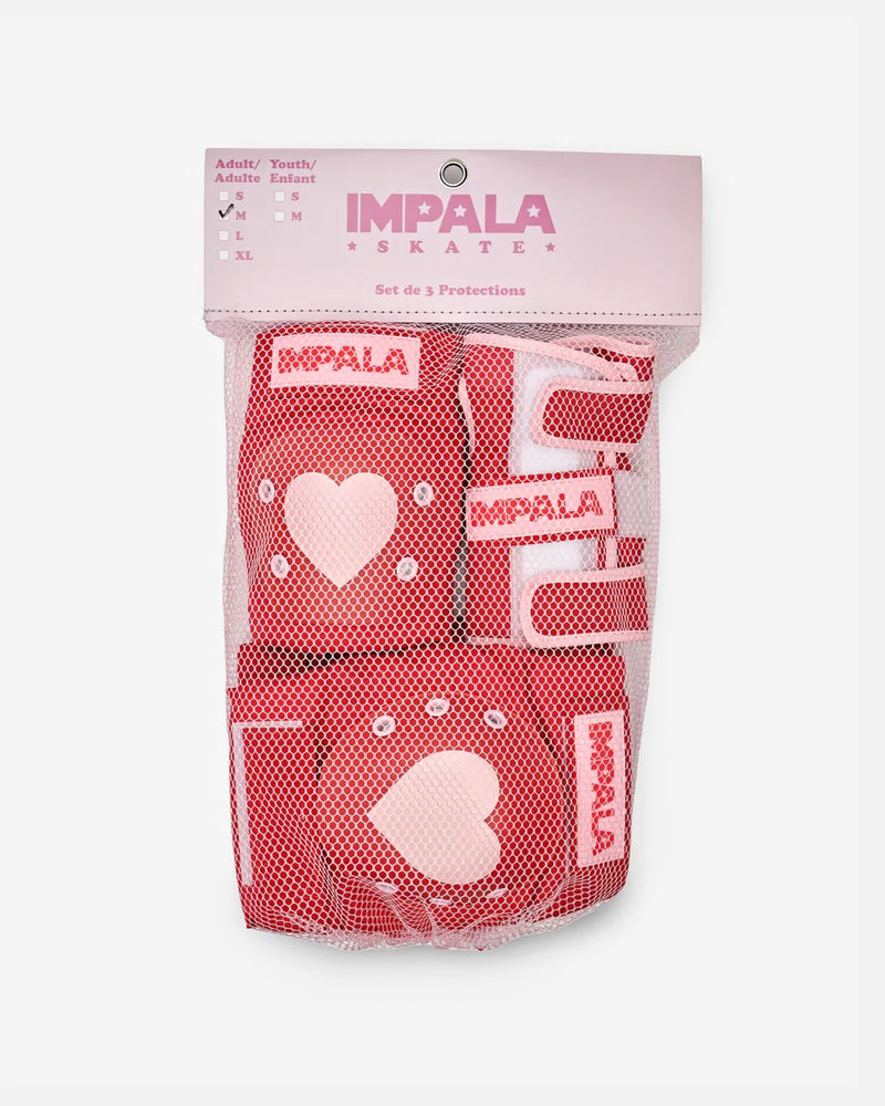 Impala Adult Protective Set Red Hearts