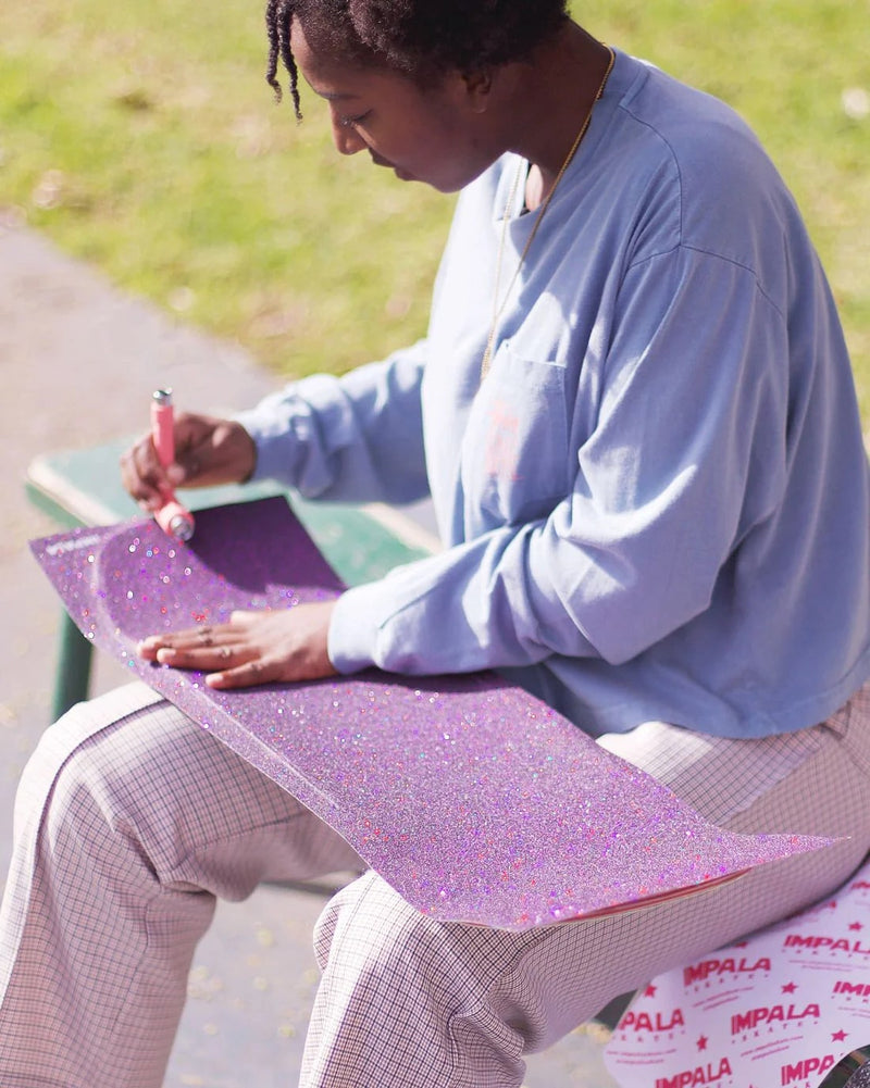 Impala Purple Sparkle Griptape