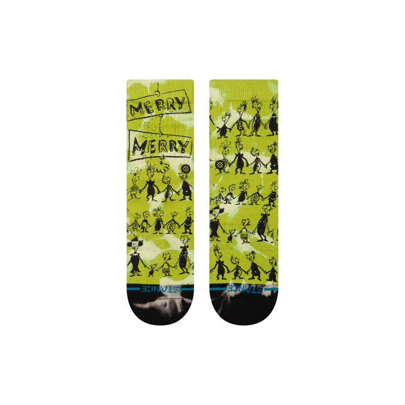 Stance Down In Whoville Kids Crew Socks