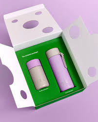 Frank Green The Essential Gift Set Small - Lilac Haze/Moon Dust with Flip Straw Lid