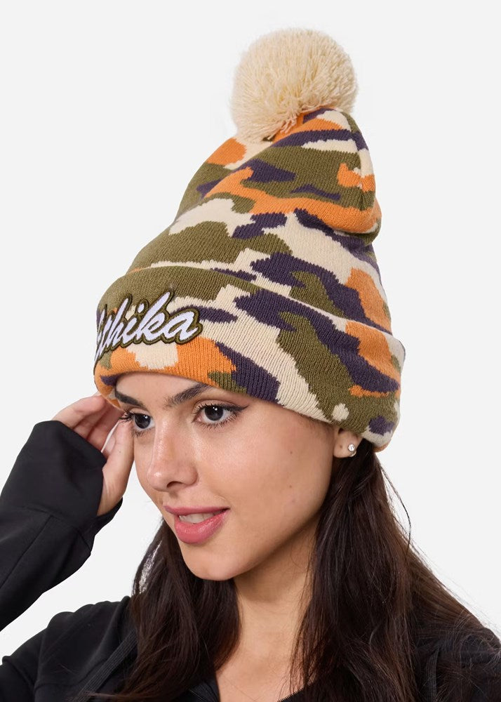 Ethika Camo Pom Beanie