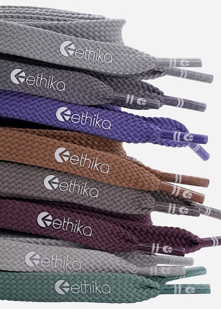 Ethika Shoelace Belt 8 Pack - Clean Set