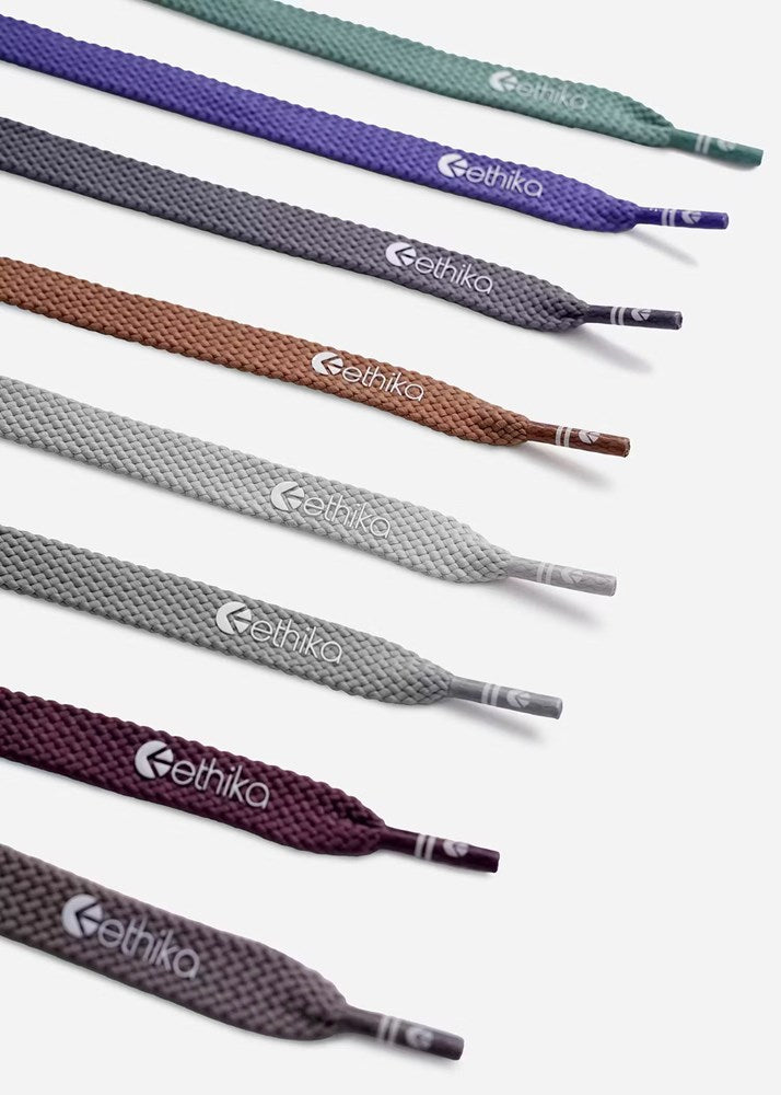 Ethika Shoelace Belt 8 Pack - Clean Set
