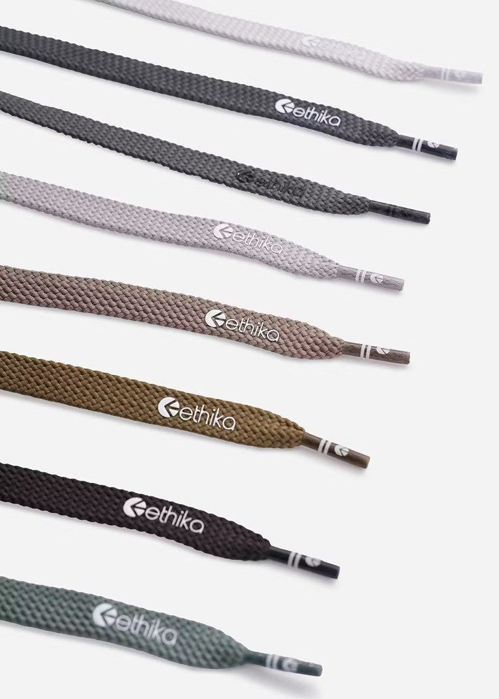 Ethika Shoelace Belt 8 Pack - Overcast Set
