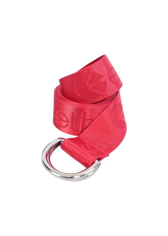 Ethika D Ring Belt - Logo Red