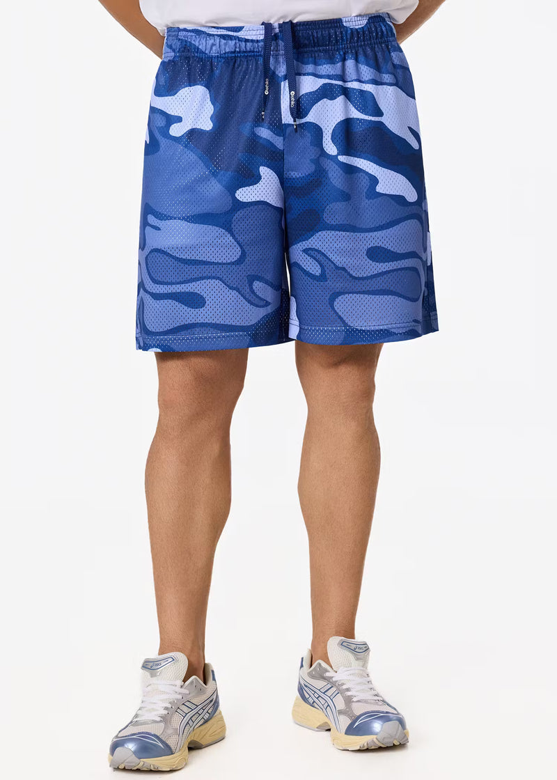 Ethika Mens Bolt Camo Basketball Short 7"