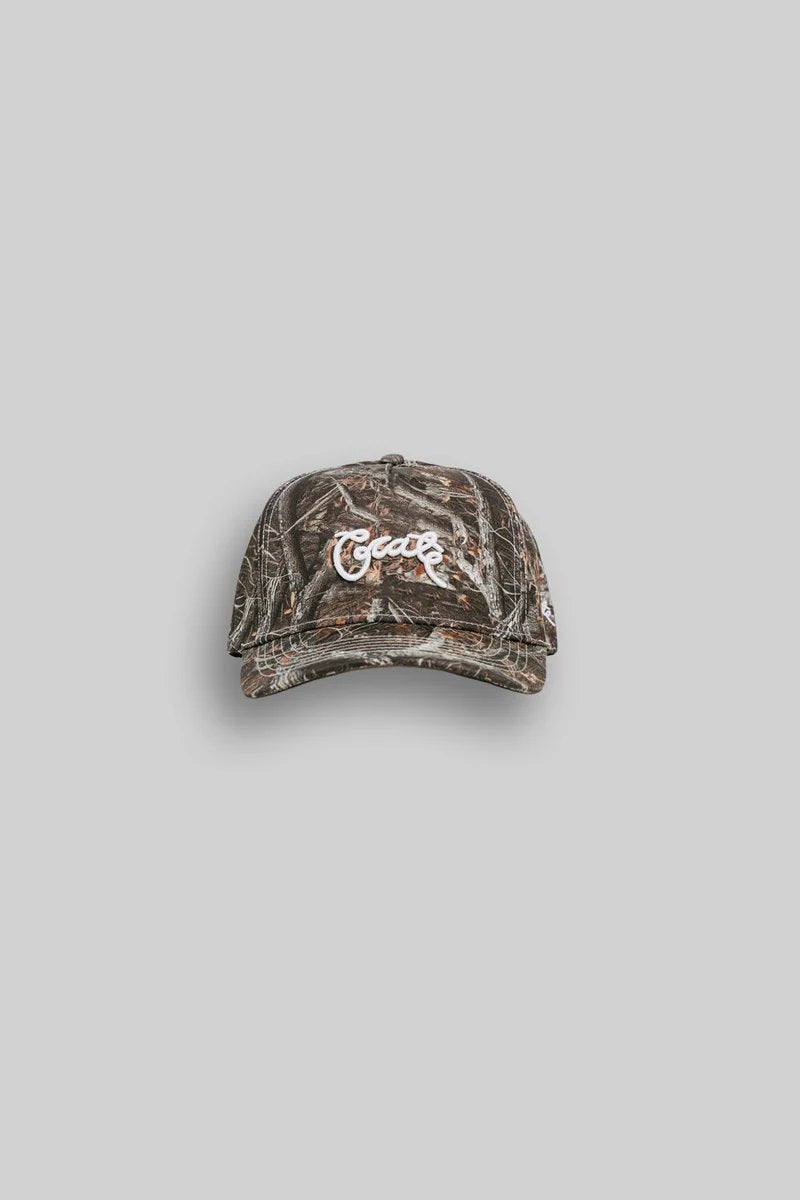 Crate Scripted Tree Camo Snapback