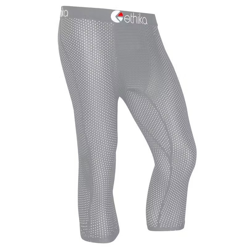 Ethika Mens Flow Grey 3/4 Tight