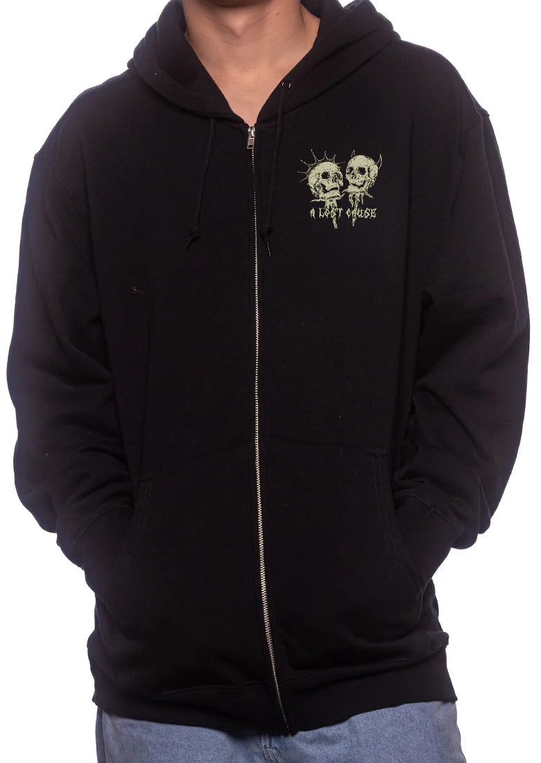 A Lost Cause Crown Zip Hoodie