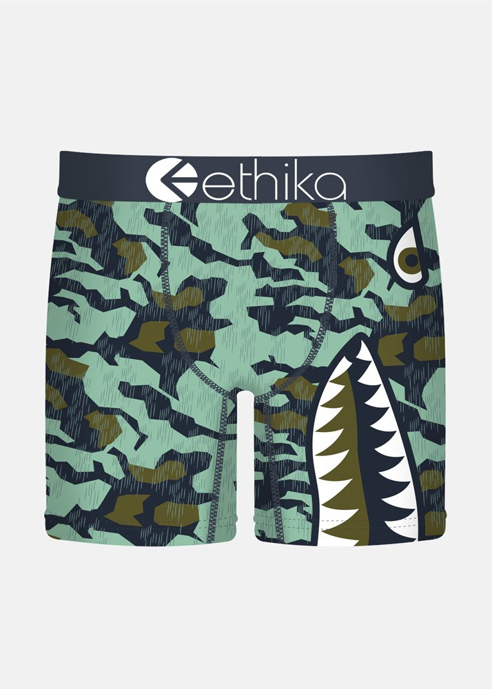 Ethika Mens Bomber Splinter Camo Mid