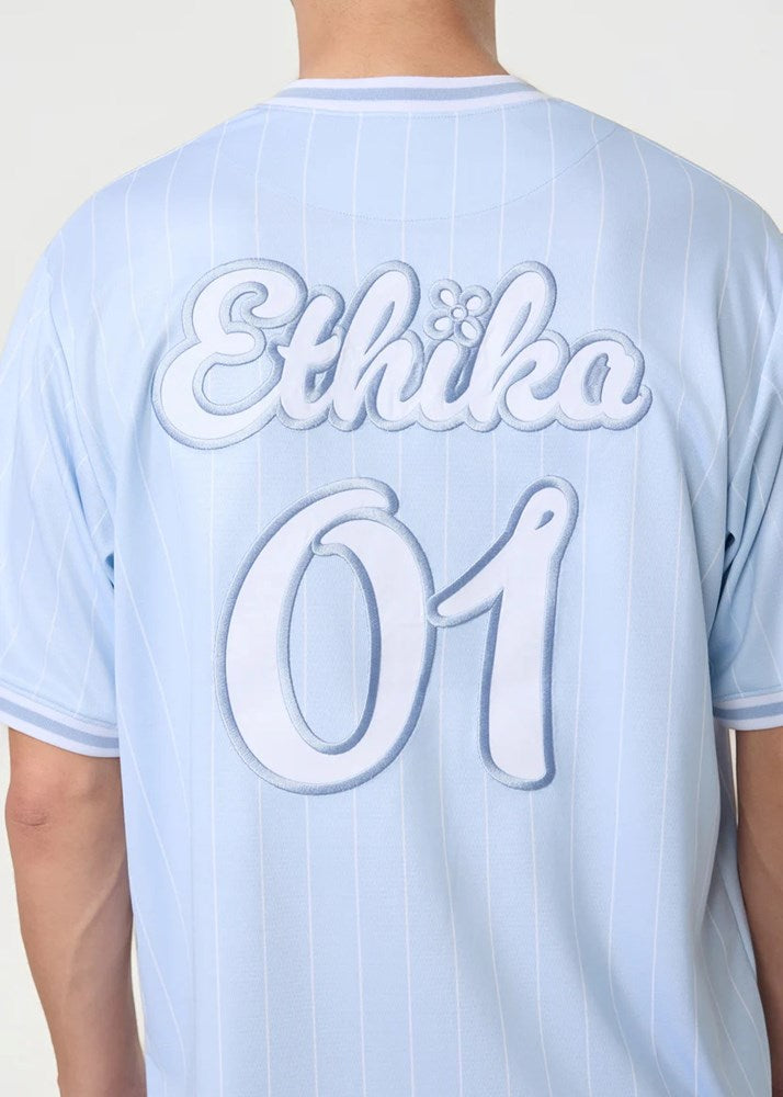 Ethika Mens Ice Paisley Baseball Jersey