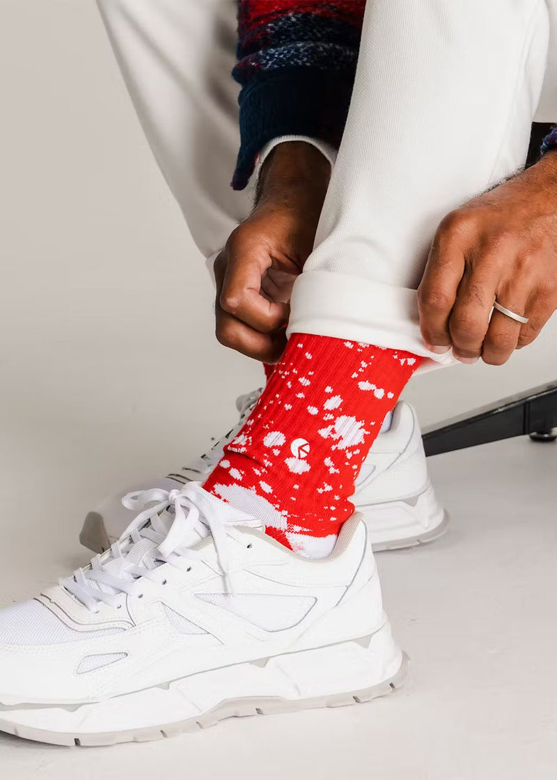 Ethika Mens Red Splatter Fit Kit