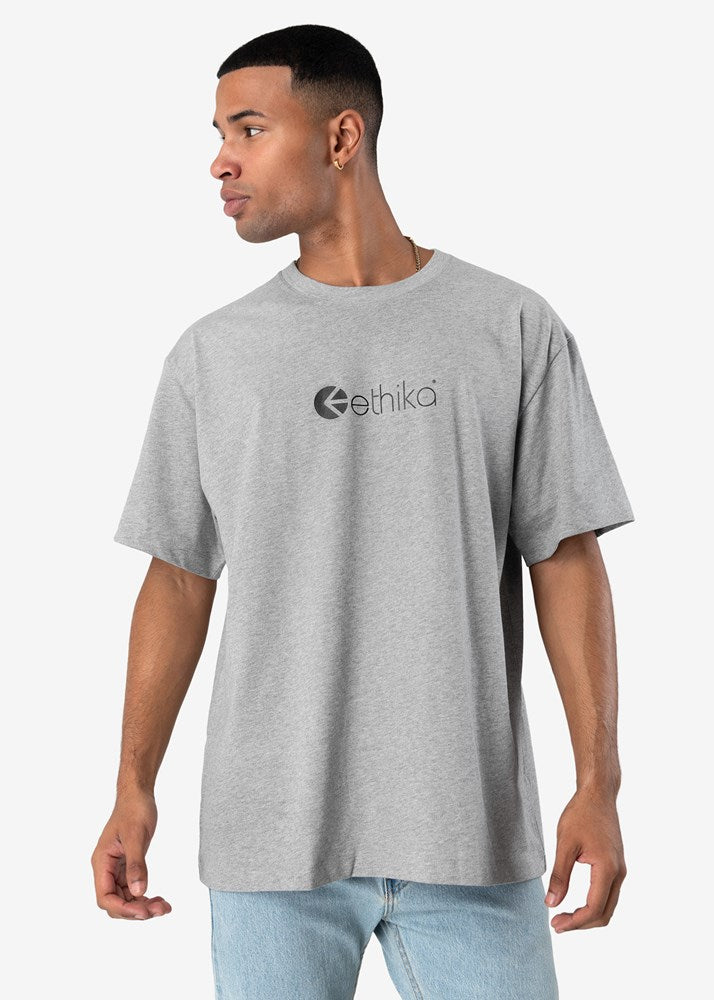 Ethika Mens Logo Tee - Heather