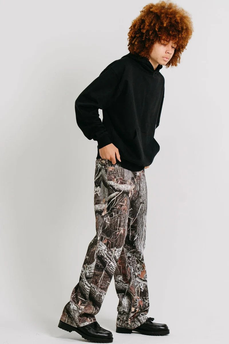 Crate Baggy Barry Tree Camo Denim Pants