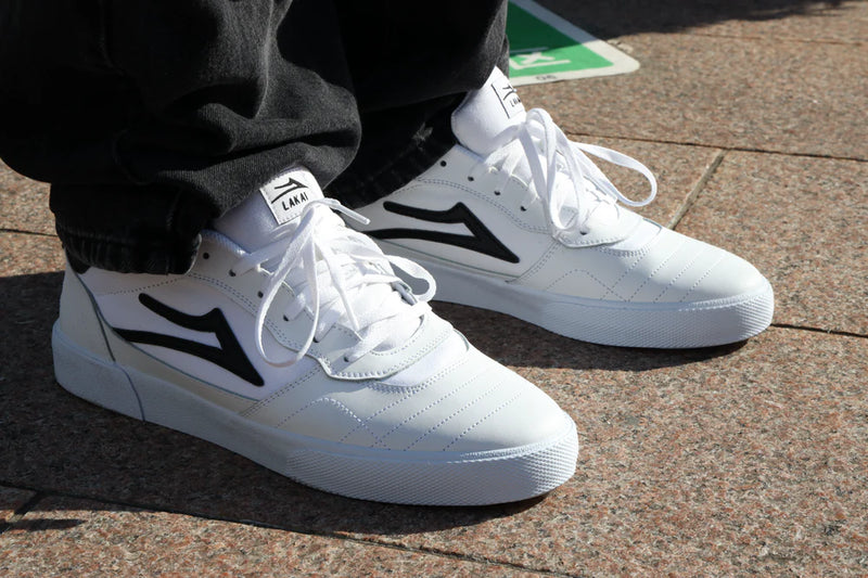 Lakai Cambridge White Leather