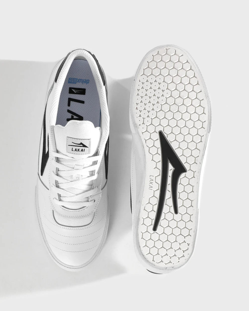 Lakai Cambridge White Leather