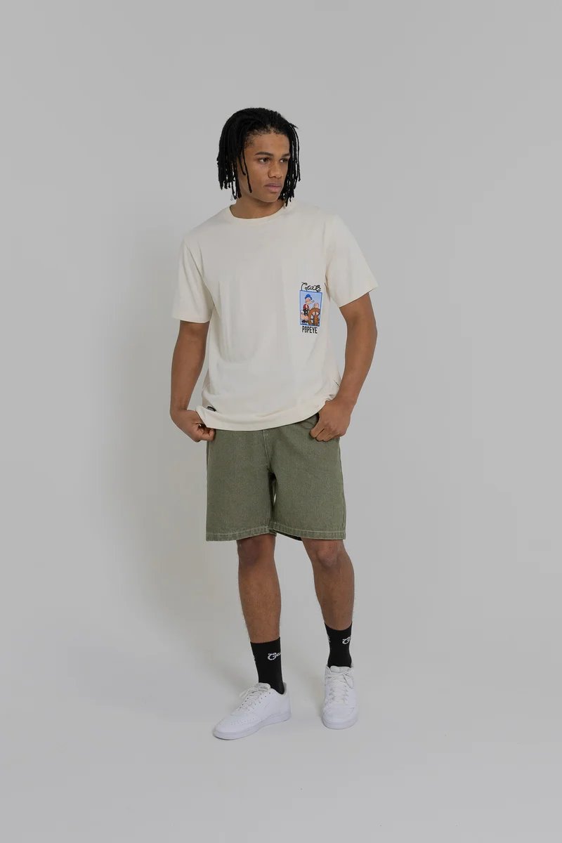Crate X Popeye Captain Tee - Tofu
