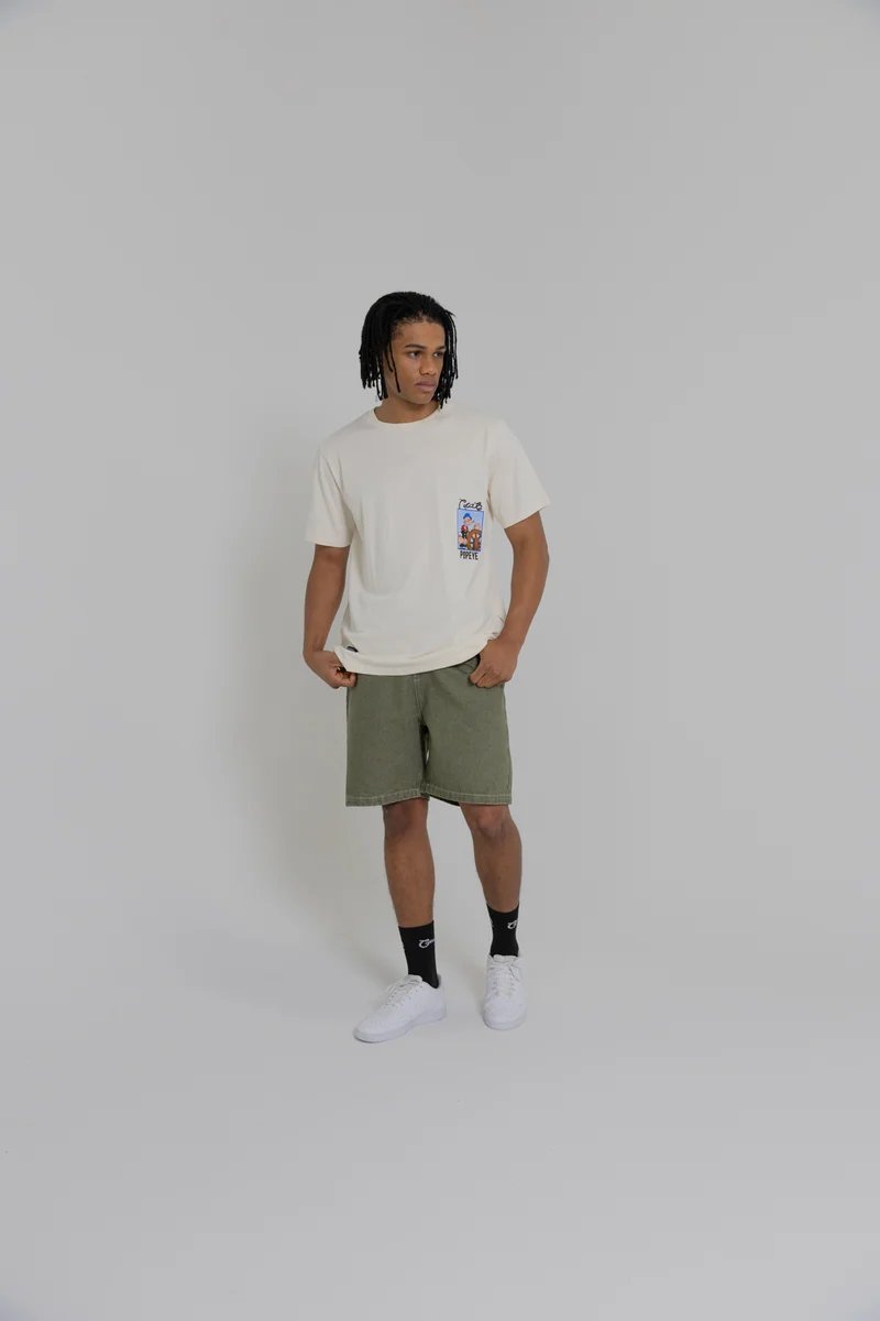 Crate X Popeye Captain Tee - Tofu