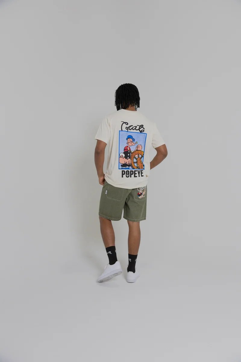 Crate X Popeye Captain Tee - Tofu