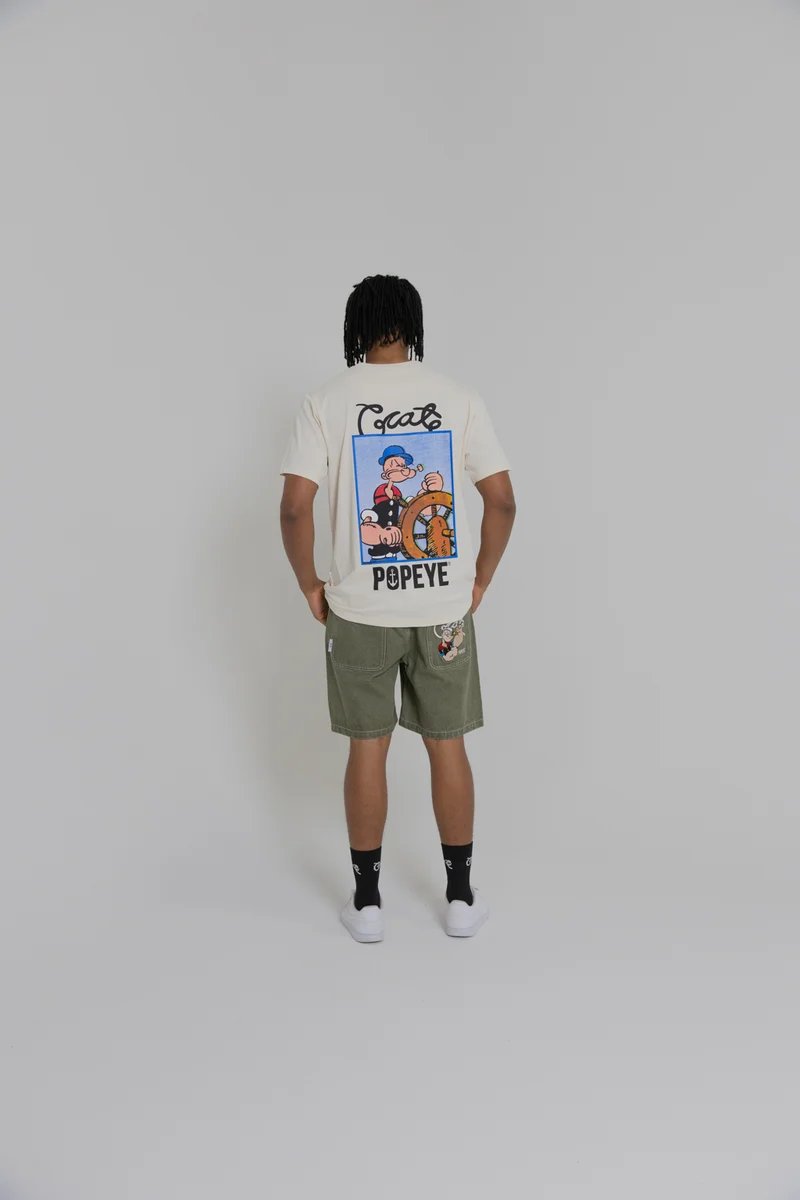 Crate X Popeye Captain Tee - Tofu